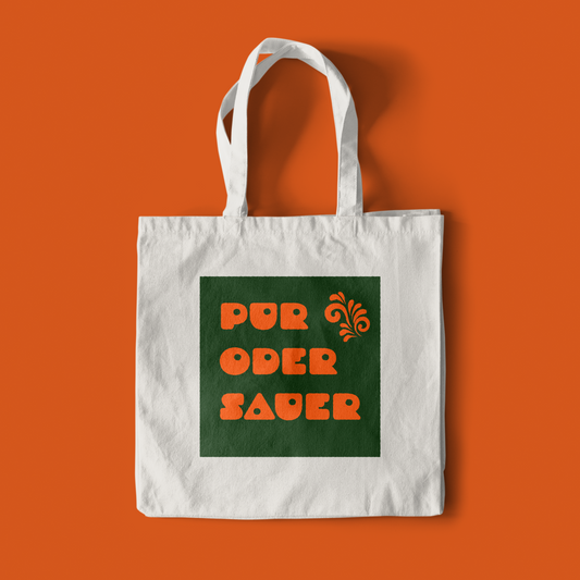"Pur oder Sauer" Beutel
