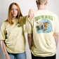Gelbes T-Shirt mit "Frankfurt am Meer" Print