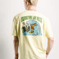 Gelbes T-Shirt mit "Frankfurt am Meer" Print