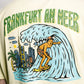 Gelbes T-Shirt mit "Frankfurt am Meer" Print