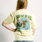 Gelbes T-Shirt mit "Frankfurt am Meer" Print